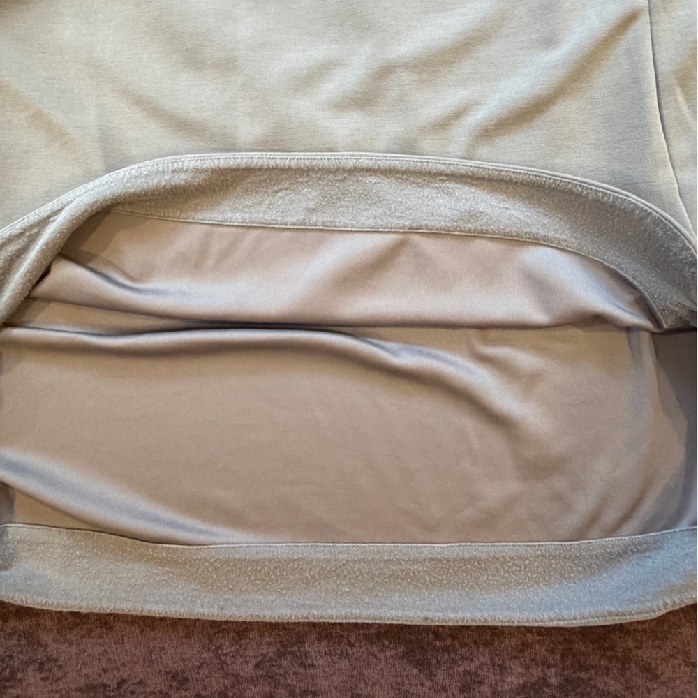 Athleta Seasoft crewneck sweatshirt pullover gray cosmos XL Athleisure travel - Picture 7 of 11